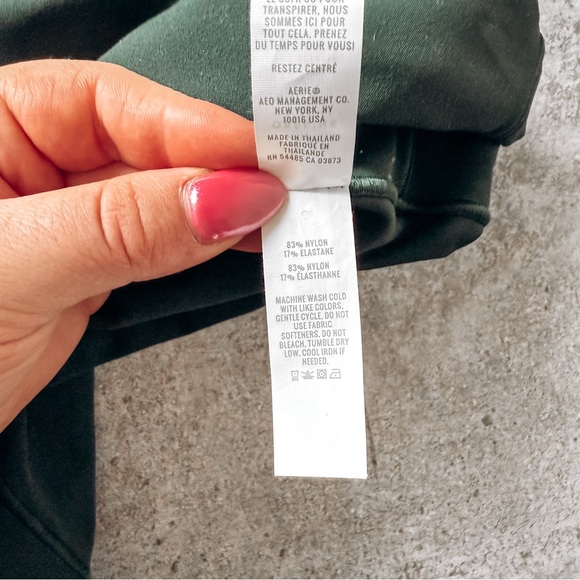 Aerie Offline Green High Rise Real Me Xtra 7/8 Legging Size XL - Picture 7 of 7